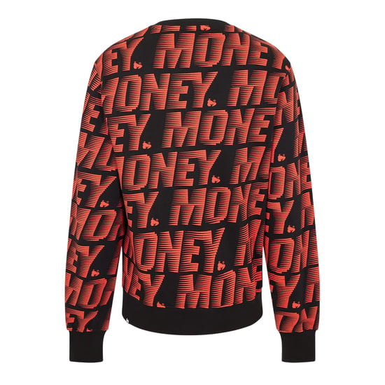 Money Uniseks sweater met lange mouwen voor volwassenen (Zwart) - Image 2
