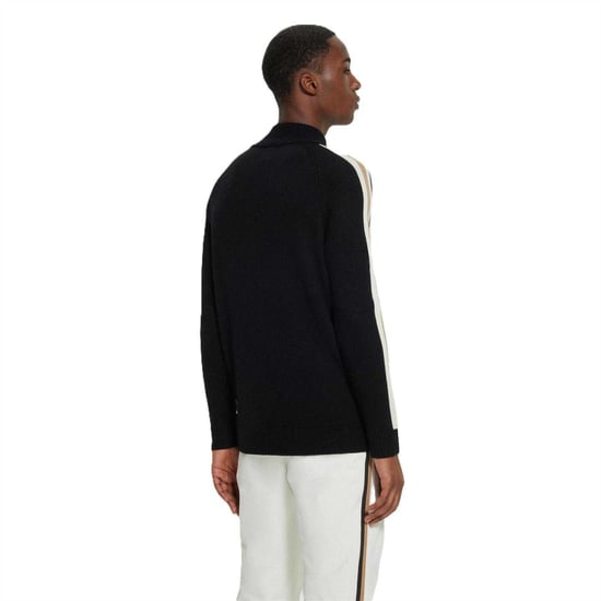 Boss Heren Regular Raglan Trui (Zwart) - Image 3
