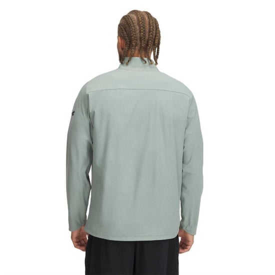 Under Armour Storm Sweatshirt med hel dragkedja för herrar (Grön) - Image 2