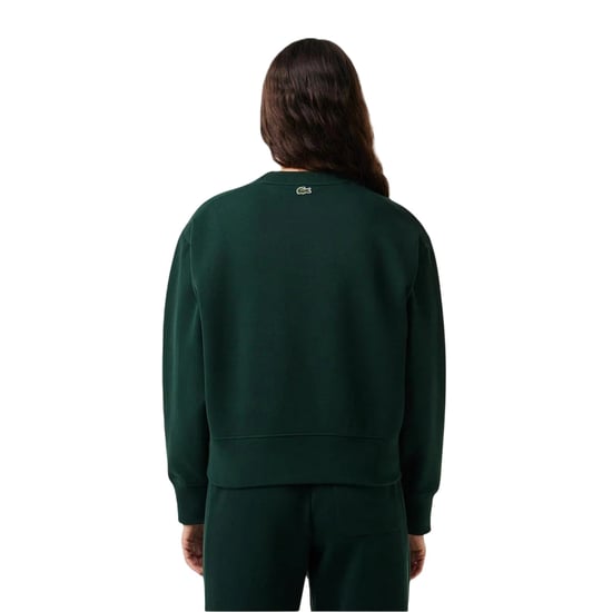 Lacoste Dames/Dames Belettering Relaxed Fit Sweatshirt (Groen) - Image 2