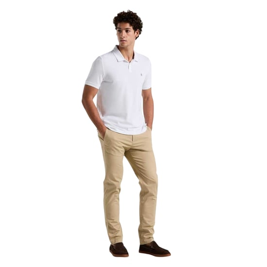Original Penguin Heren Papa Poloshirt (Helder wit) - Image 3