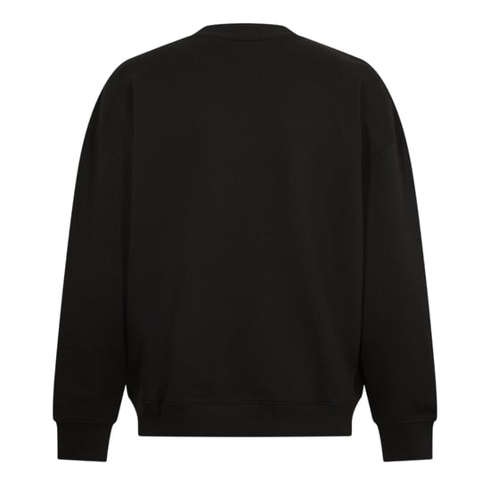 Hugo Heren Sweatshirt met geribde kraag (Zwart) - Image 2