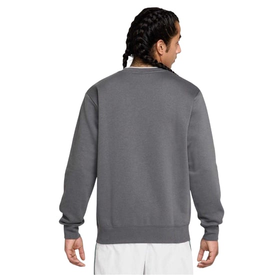 Nike Heren Air Crew Neck Relaxed Fit Sweatshirt met lange mouwen (IJzergrijs) - Image 2