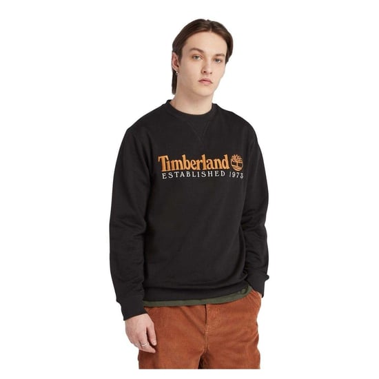 Timberland Heren Sweatshirt Established 1973 Katoenmix (Zwart) - Image 4