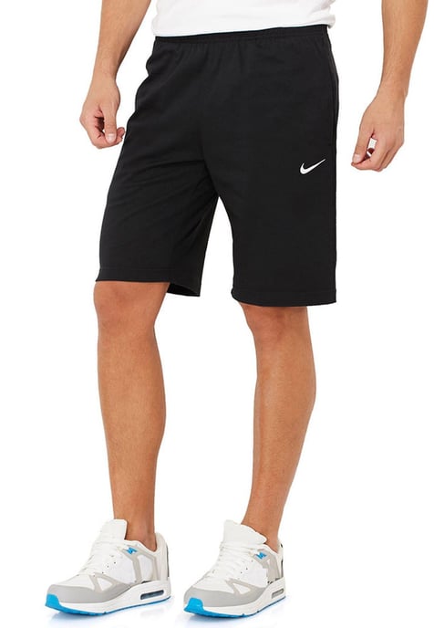 Nike Men's Black T-Shirt & Grey Shorts Set | Casual Sportswear Outfit - Image 5