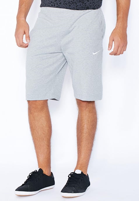 Nike Men's White T-Shirt & Grey Shorts Set | Casual Sportswear Outfit - Image 5
