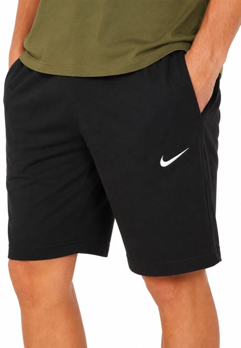 Nike Men's Olive T-Shirt & Black Shorts Set | Casual Sportswear Outfit - Image 6
