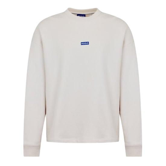 Hugo Heren Logo Sweatshirt (Wit/blauw) - Image 1