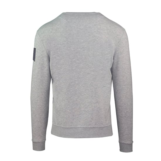 Aquascutum Mens Patch Sweatshirt (Grey) - Image 2