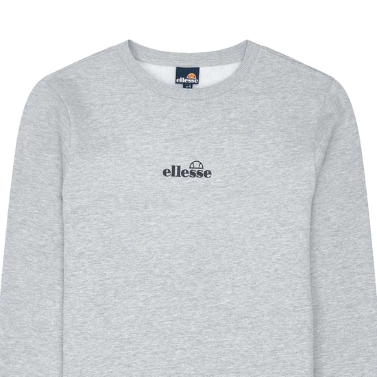 Ellesse Kimato Crew Neck långärmad sweatshirt för herrar (Grå marl) - Image 2