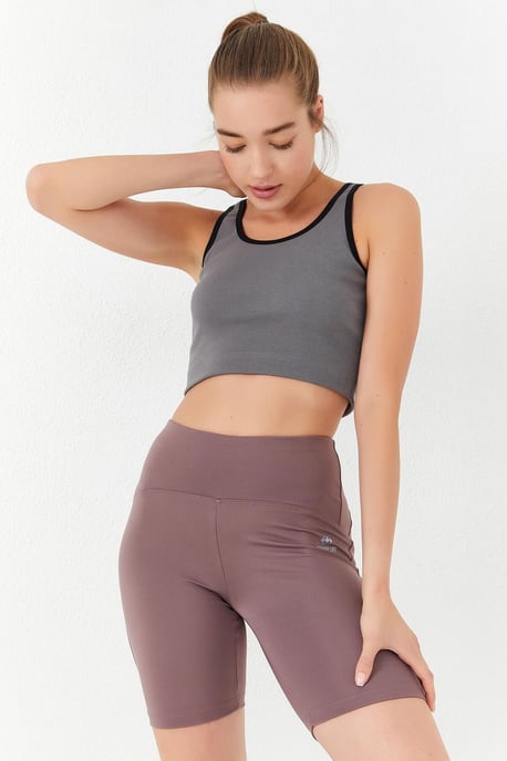 Ribbed Sleeveless Crop Top - Image 5