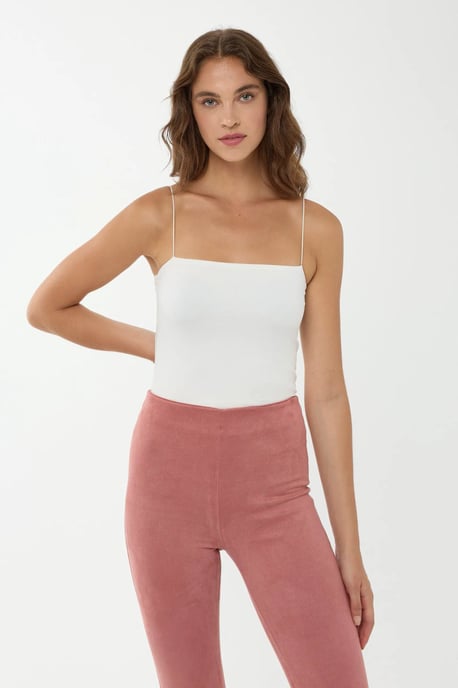Rutig Krage Crop Top - Image 3