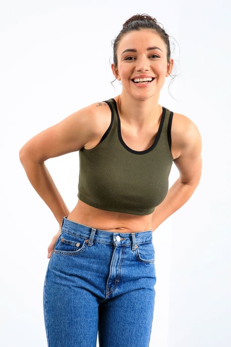 Ribbed Sleeveless Crop Top - Image 6