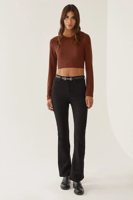 Slim Fit Crop Top - Image 3