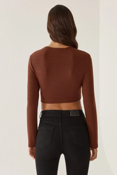 Slim Fit Crop Top - Image 4