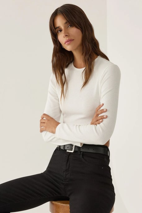 Slim Fit Crop Top - Image 2