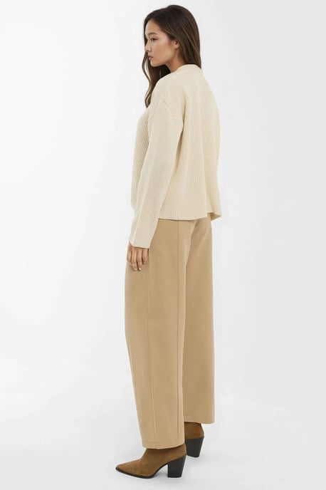 V-hals Oversized Gebuttonde Cardigan - Image 3