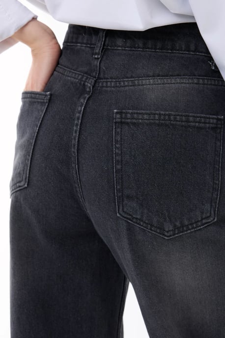 Washed Straight-Leg Jeans - Image 6