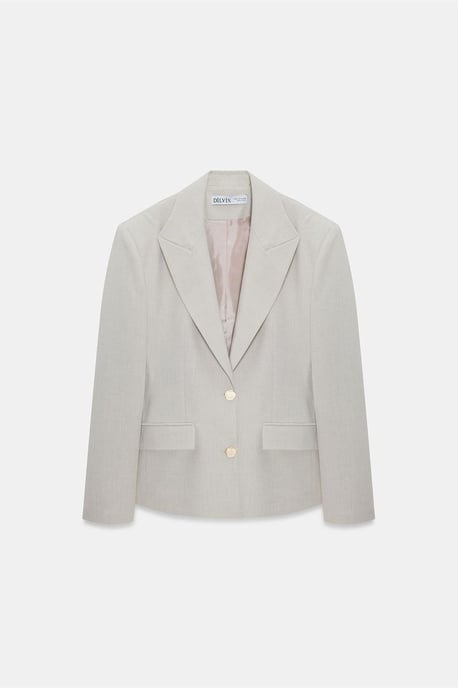 Women's Crepe Blazer Jacket - Image 5