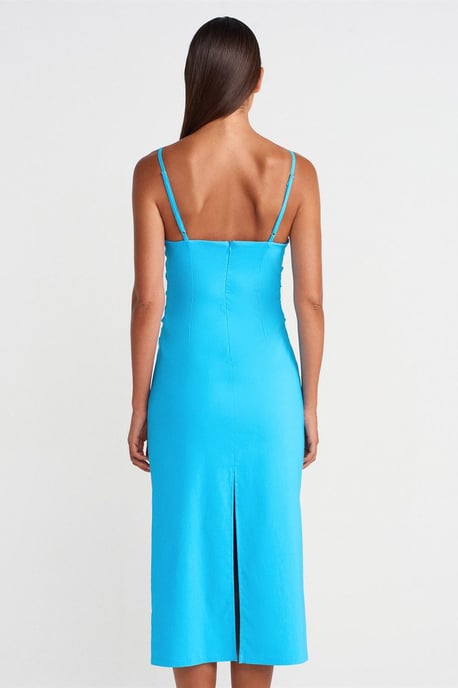 Sleeveless Bodycon Midi Dress - Image 2