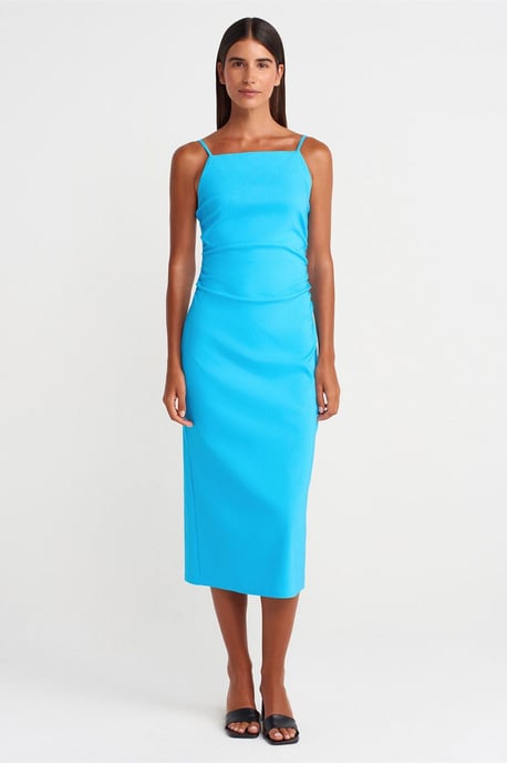 Sleeveless Bodycon Midi Dress - Image 4