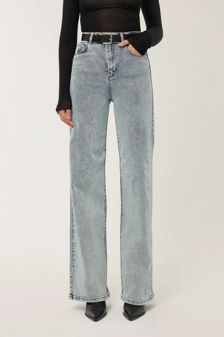 High Waist Wide Leg Jeans - Image 2