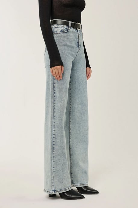 High Waist Wide Leg Jeans - Image 3