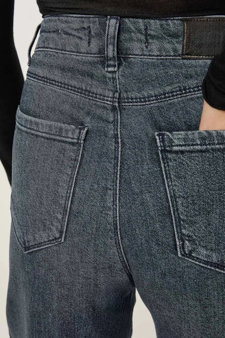 High Waist Wide Leg Jeans - Image 5