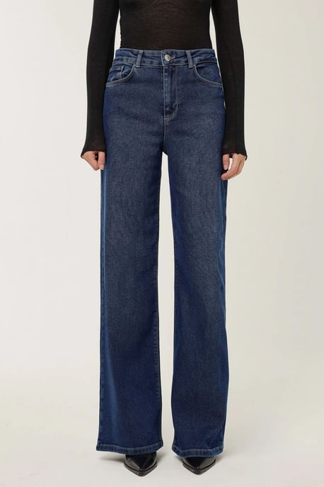 High Waist Wide Leg Jeans - Image 2