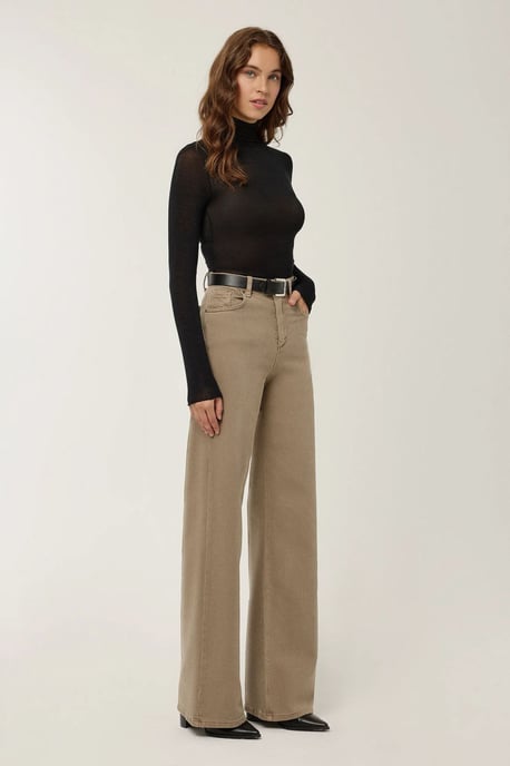 High Waist Wide Leg Jeans - Image 3