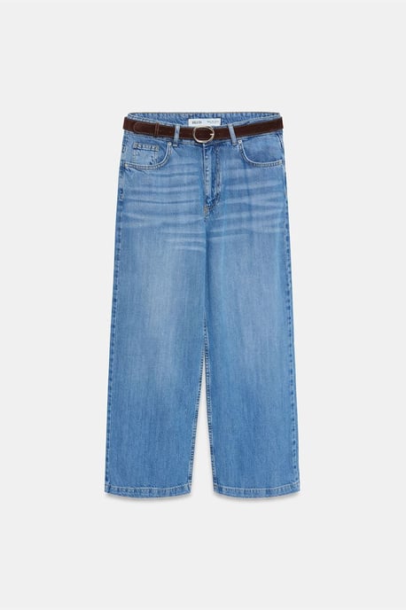 Högmidjade vida jeans - Image 5