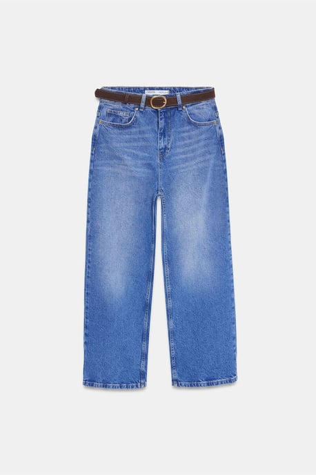 Hoge Taille Wijde Jeans - Image 5
