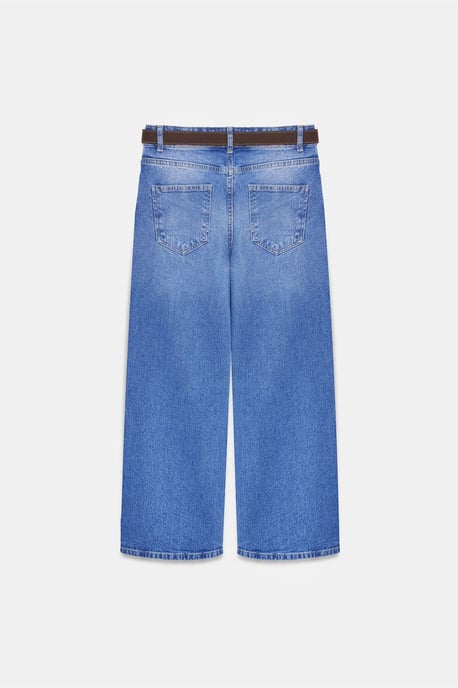 Hoge Taille Wijde Jeans - Image 6