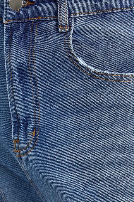 High-Waist Straight-Leg Denim Jeans - Image 4