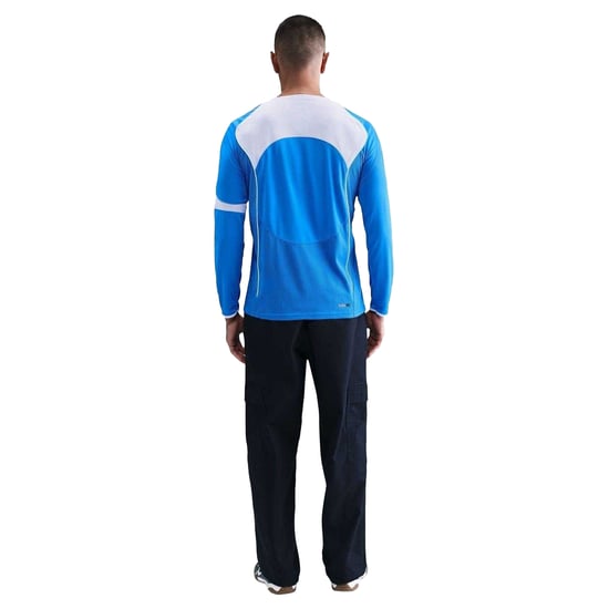 Nike Volwassenen Total 90 Dri-FIT Jersey met lange mouwen (Blauw/Wit) - Image 2