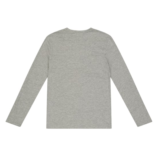 Farah Geborduurd Danny Logo T-shirt met lange mouwen voor kinderen/Kinderen (Grijs) - Image 2