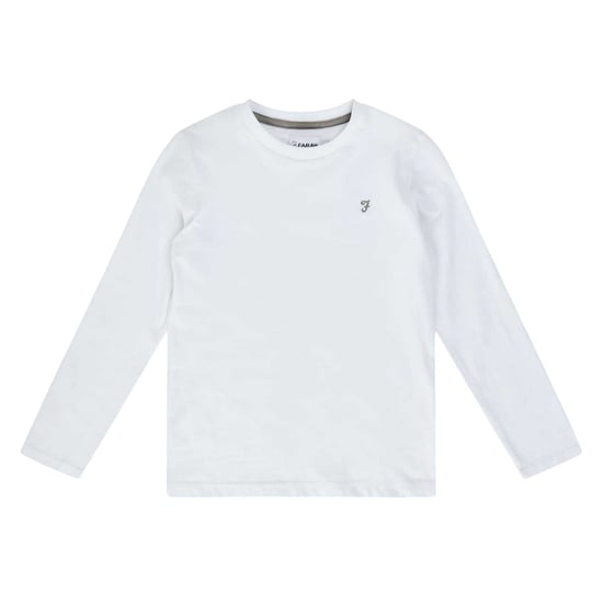 Farah Effen T-shirt met ronde hals voor kinderen/Kinderen (Wit) - Image 1