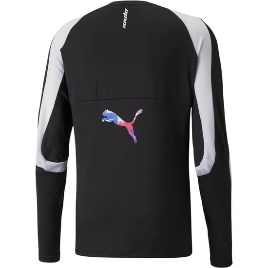 Puma Heren RKDO Abstract Regular T-shirt met lange mouwen (Zwart) - Image 2