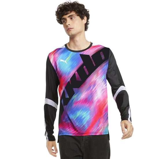 Puma Heren RKDO Abstract Regular T-shirt met lange mouwen (Zwart) - Image 3