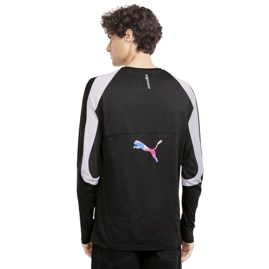 Puma Heren RKDO Abstract Regular T-shirt met lange mouwen (Zwart) - Image 4