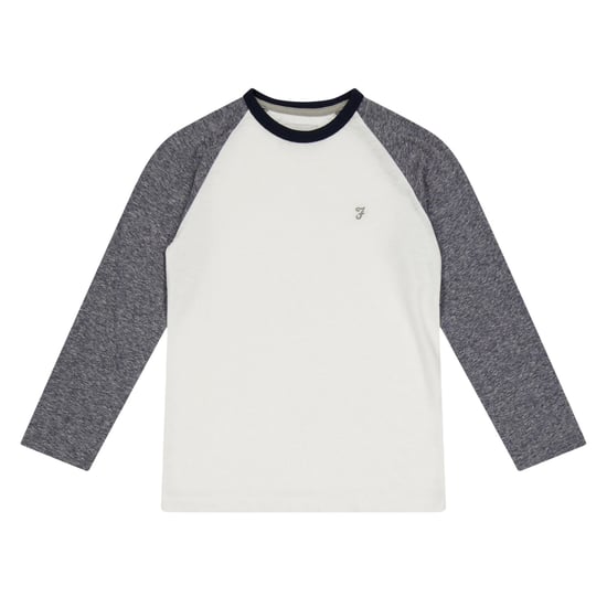 Farah Raglan-baseball-T-shirt voor kinderen (Grijs) - Image 1