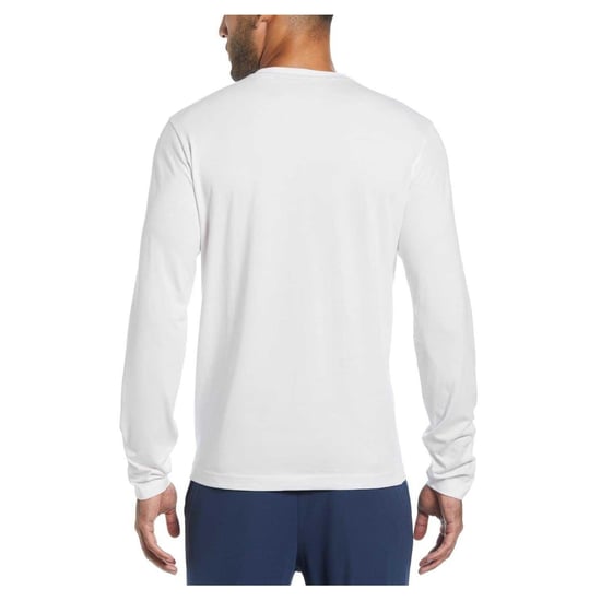 Original Penguin Katoenen T-shirt met lange mouwen voor heren (Helder wit) - Image 2