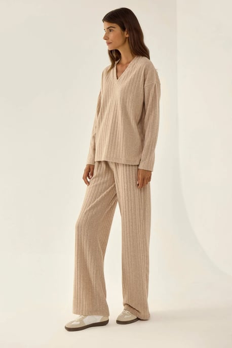 Beige Loungewear Set - Image 3