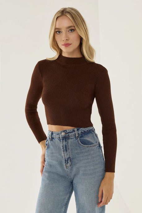 Half Turtleneck Sweater - Image 3