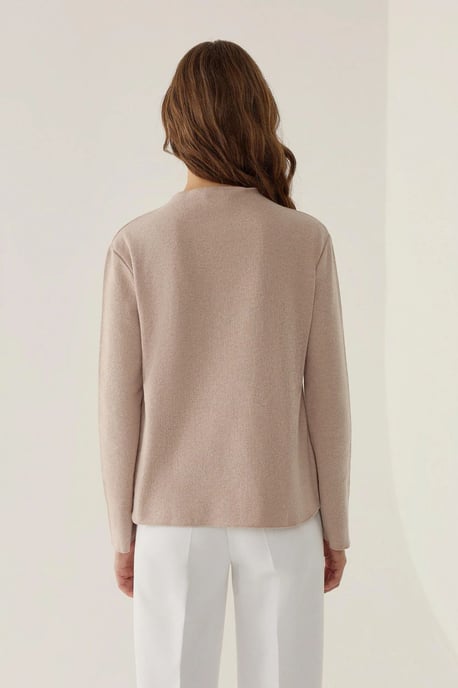 Half Turtleneck Knitted Top - Image 5