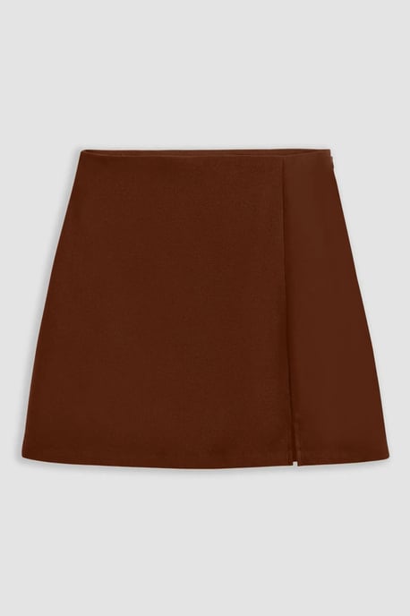 Hoge Taille Rok met Zijsplit - Image 1