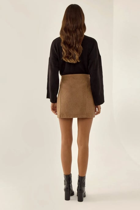Hoge Taille Mini Rok - Image 5