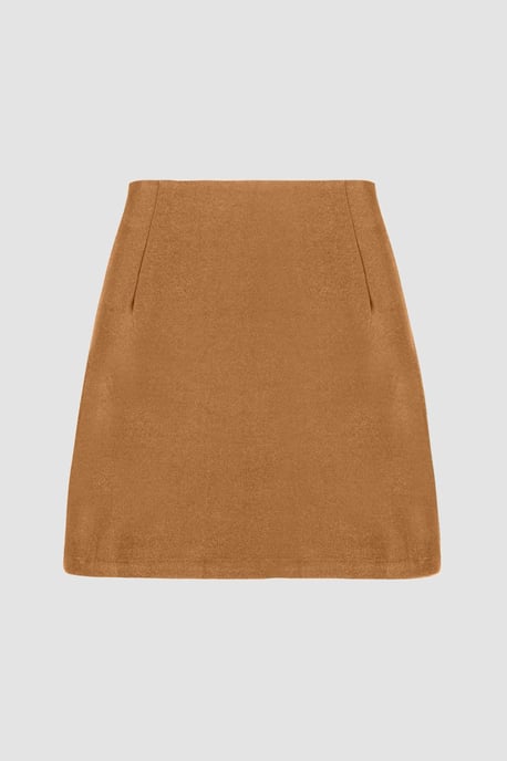 Hoge Taille Rok met Zijsplit - Image 3