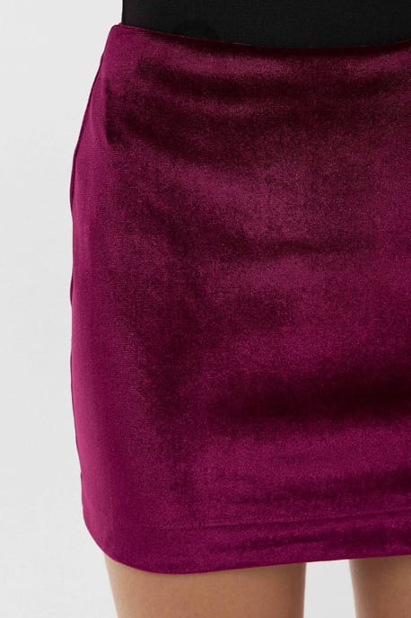 Velvet Super Mini Rok - Image 5