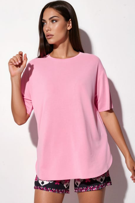 Losse Pasvorm Crew Neck T-shirt - Image 1